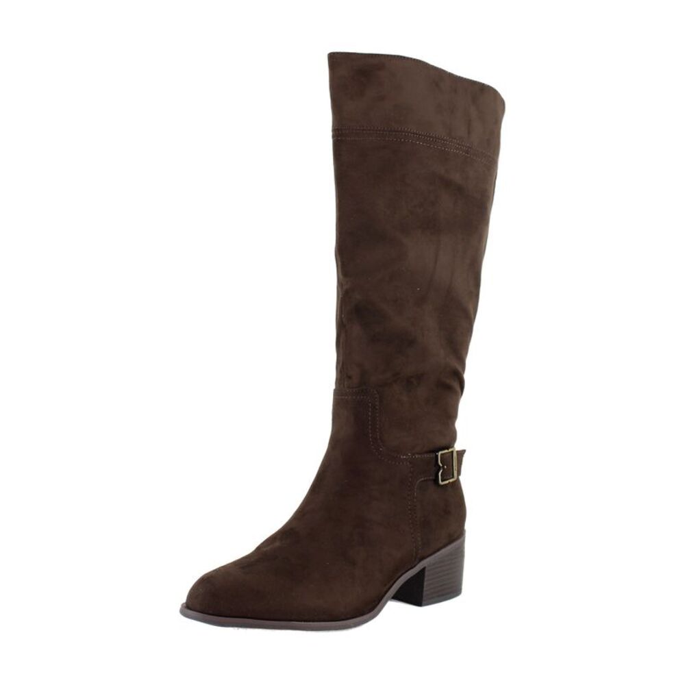 Dr. Scholl's Adeline Wide Calf Dark Umber Brown - Picture 3 of 8